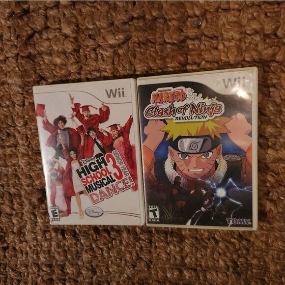 Lot of 7 Wii Games Naruto, Sing it, Arcade - Picture 3 of 5